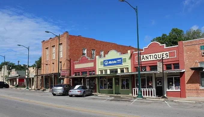 Downtown Buda Texas Main Street