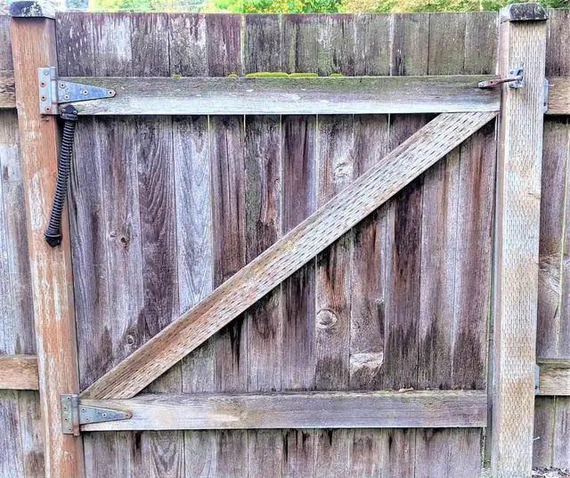 Gate repair sagging gate fix